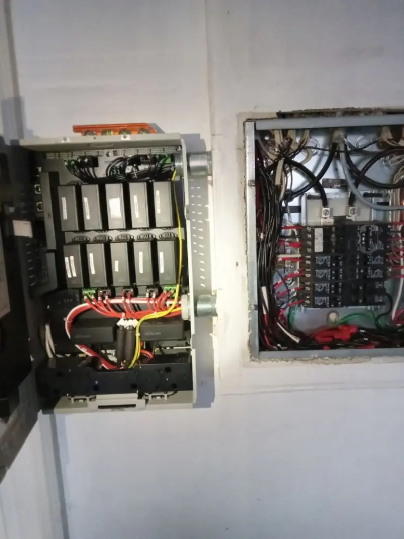 Electrical panel upgrade completed for Indoor Lighting Installation in Jena